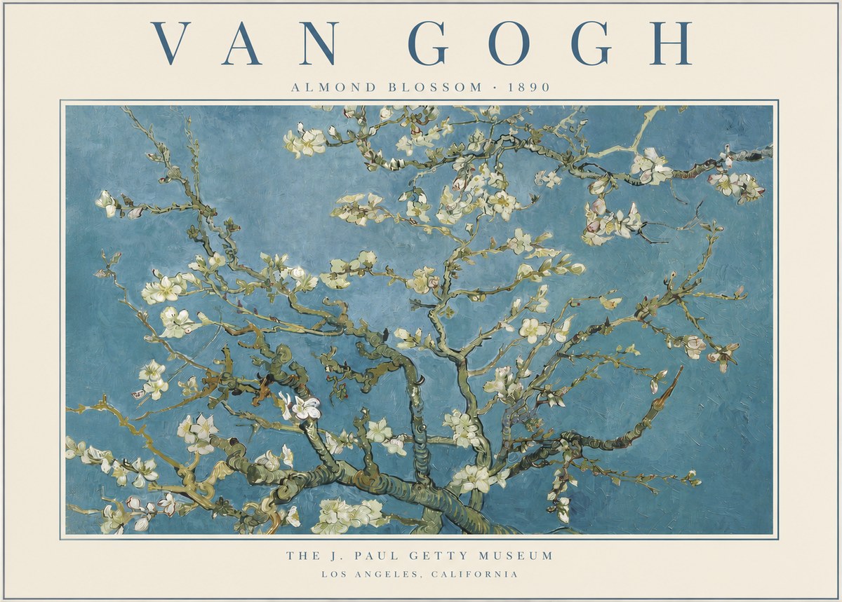 Van Gogh Almond Blossom No4 - Poszter