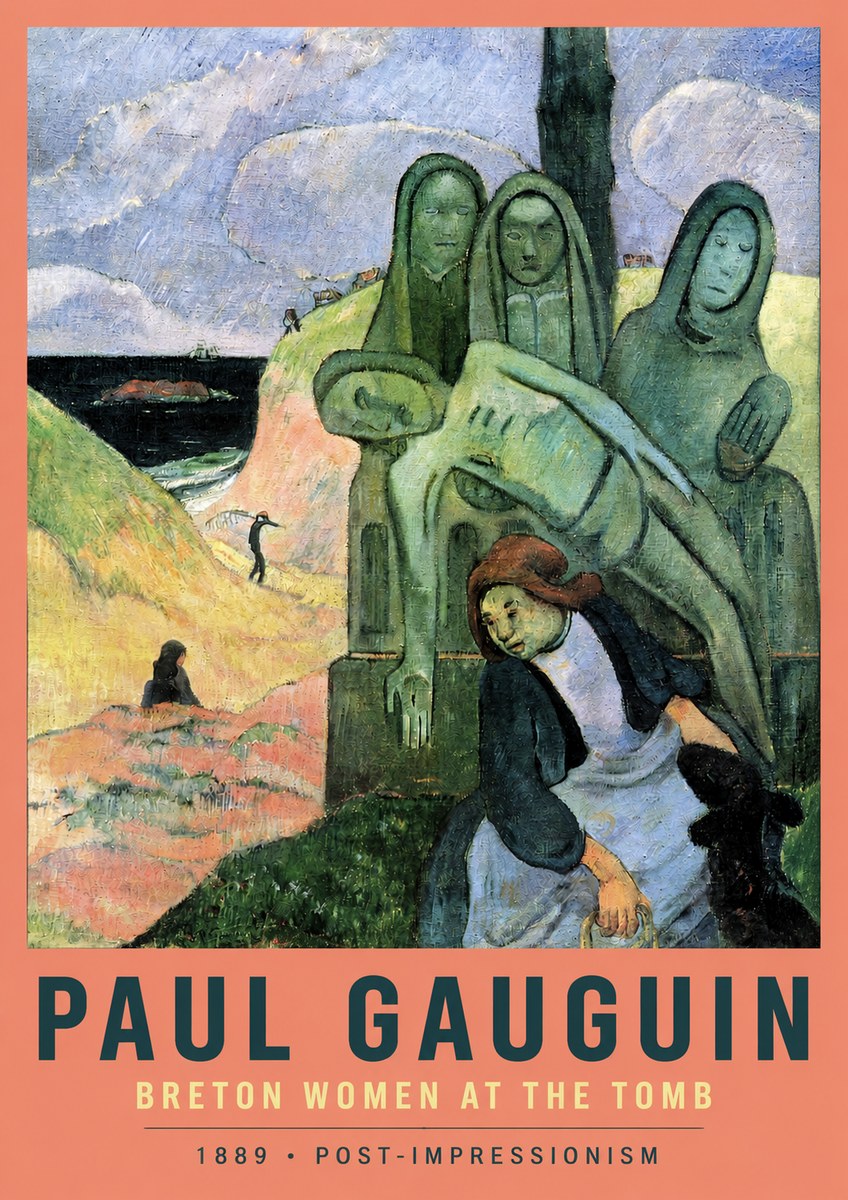 Paul Gauguin The Loss (Te Arii Voyeuse) No3 - Poszter