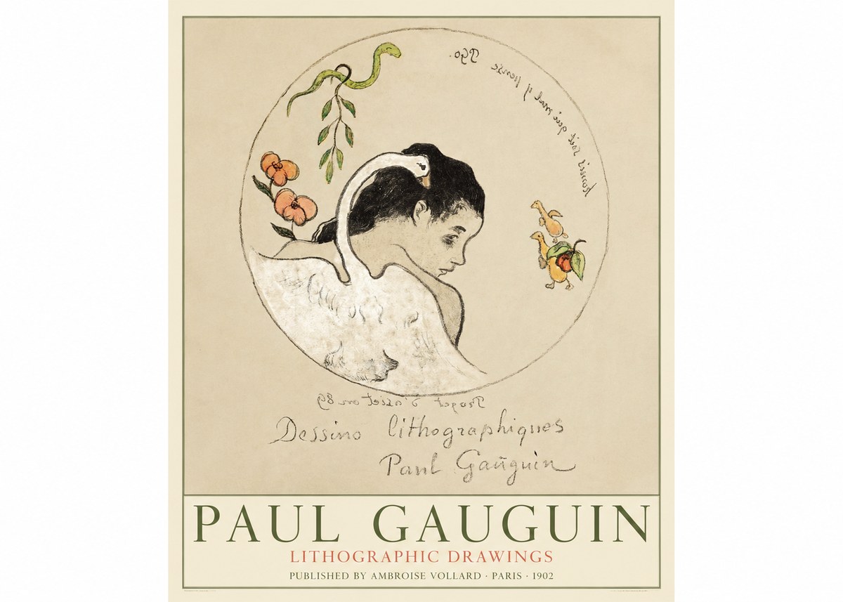Paul Gauguin Dessins Lithographiques No2 - Poszter