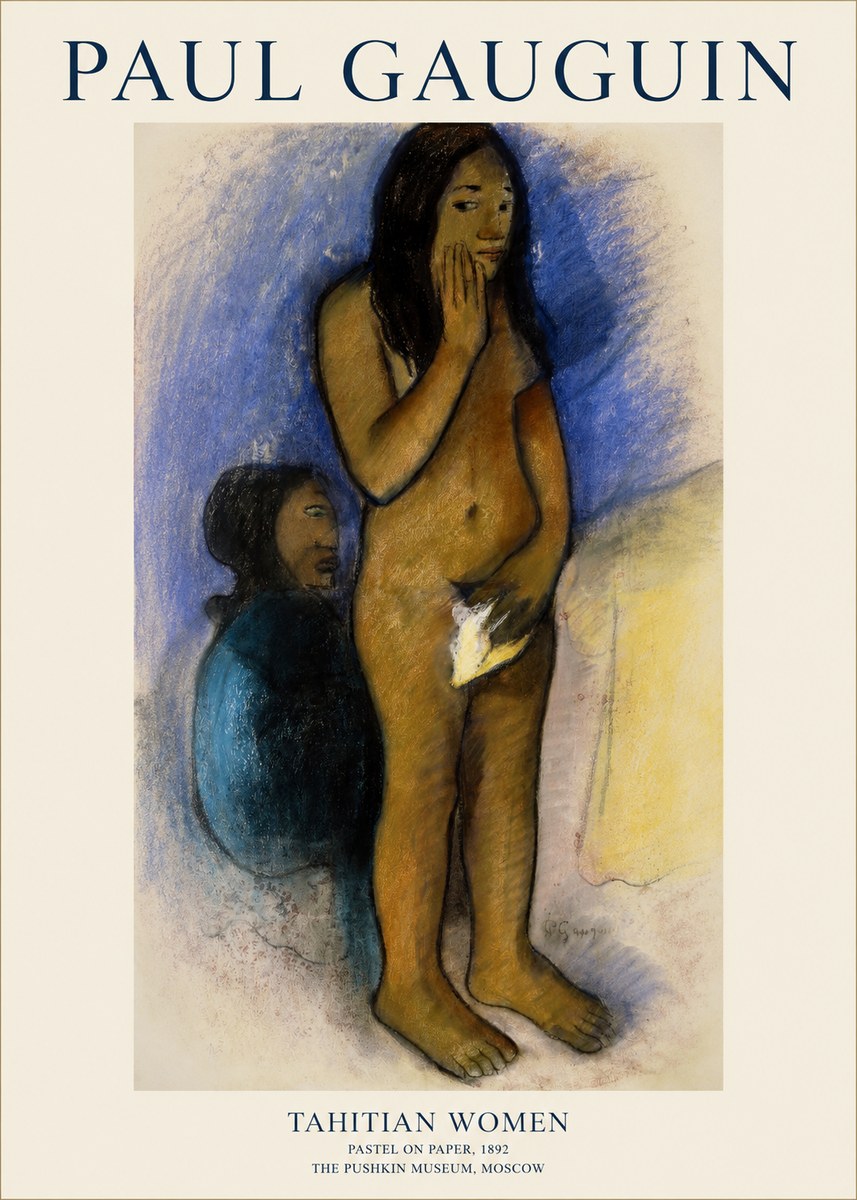 Paul Gauguin Tahitian Women No1 - Poszter
