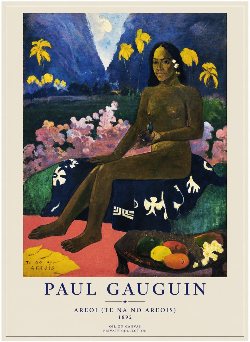 Paul Gauguin Te Na No Areois (the Seed of the Areoi) No5 - Poszter
