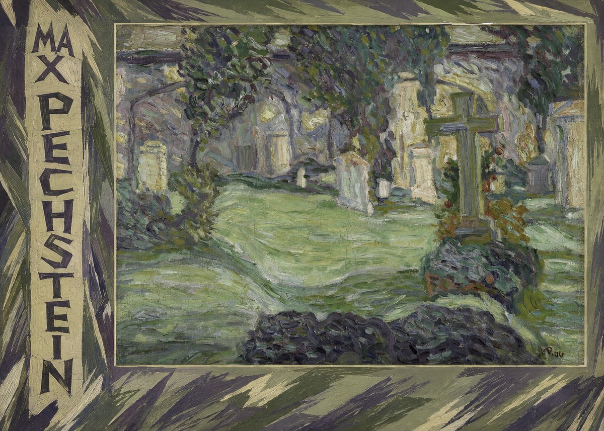 Max Pechstein Cemetery No2 - Poszter