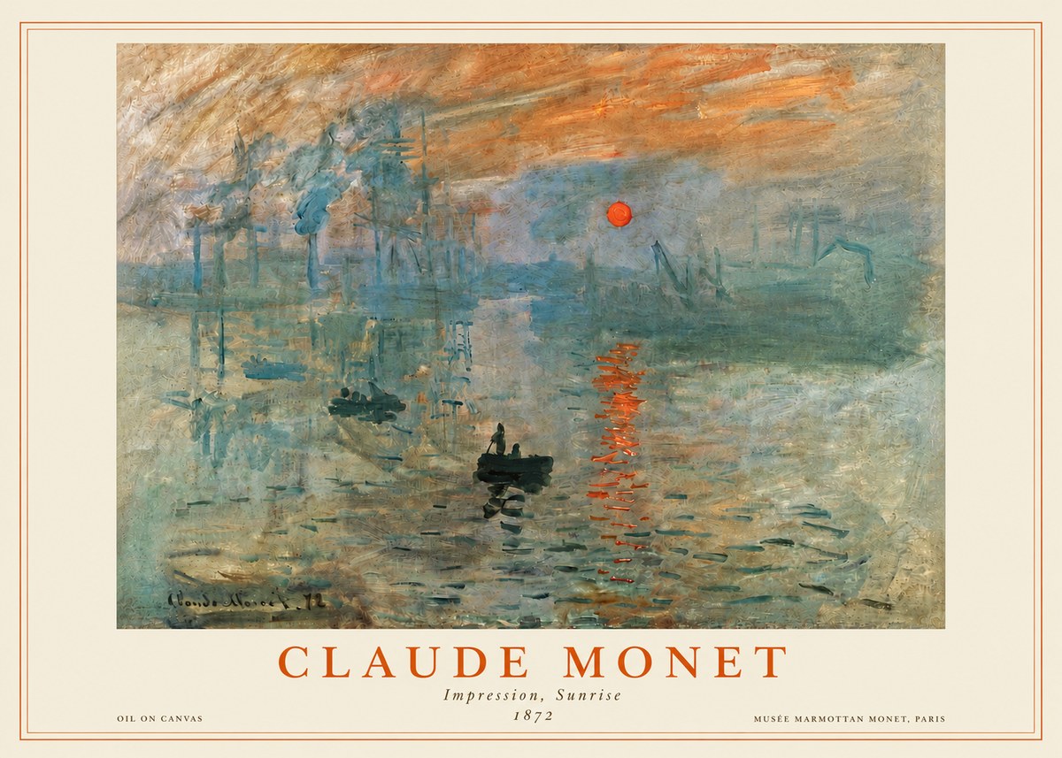 Monet Impression, Sunrise II No4 - Poszter