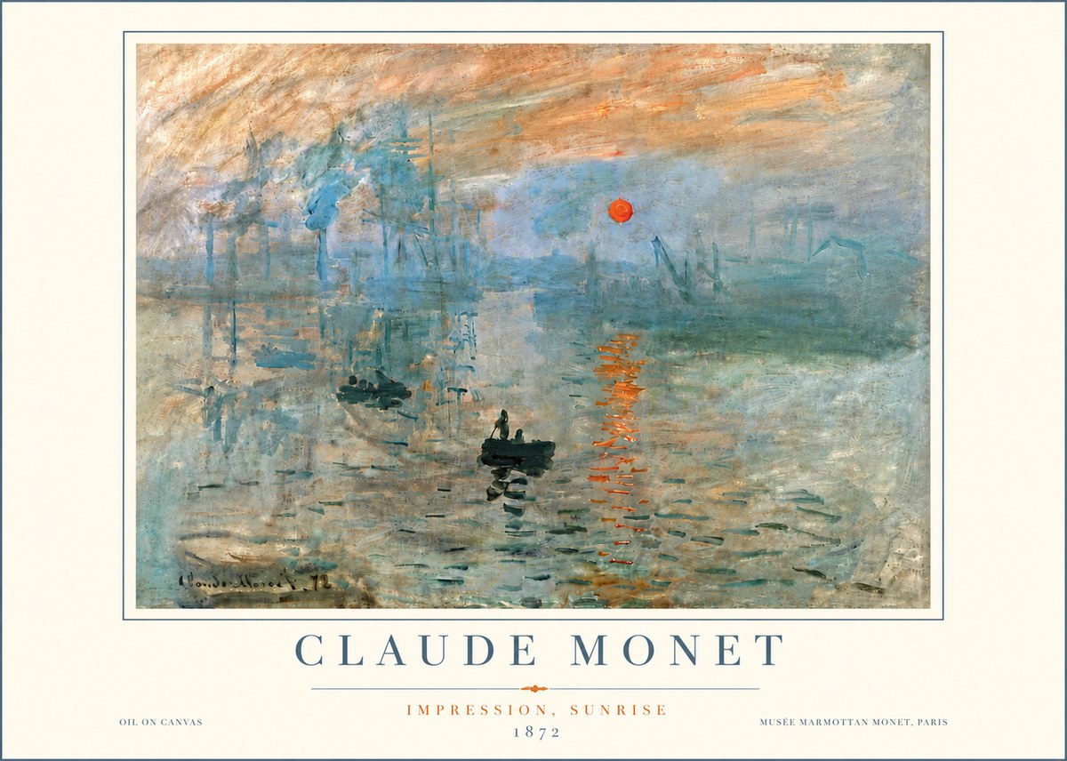 Monet Impression, Sunrise II No6 - Poszter