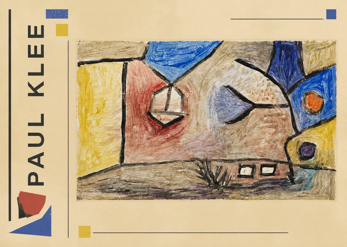 Paul Klee Der Niesen No2 - Poszter