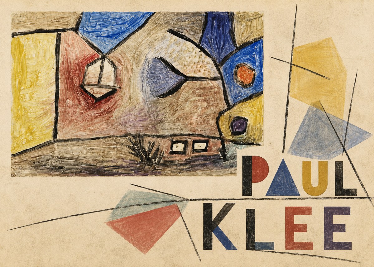 Paul Klee Der Niesen No6 - Poszter