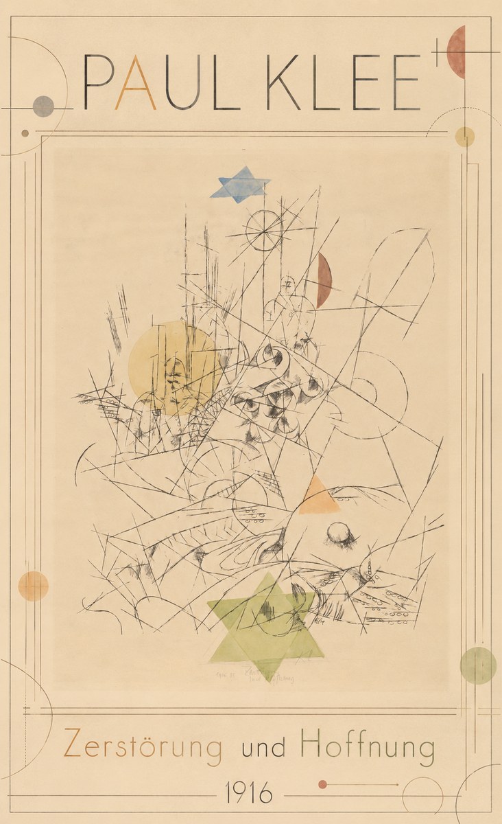 Paul Klee Zerstörung Und Hoffnung I No1 - Poszter