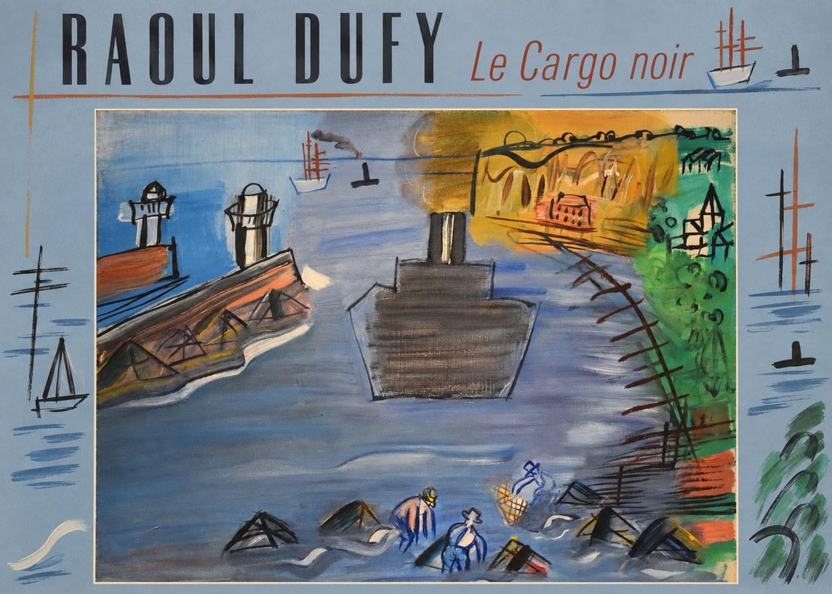 Raoul Dufy Le Cargo Noir No3 - Poszter
