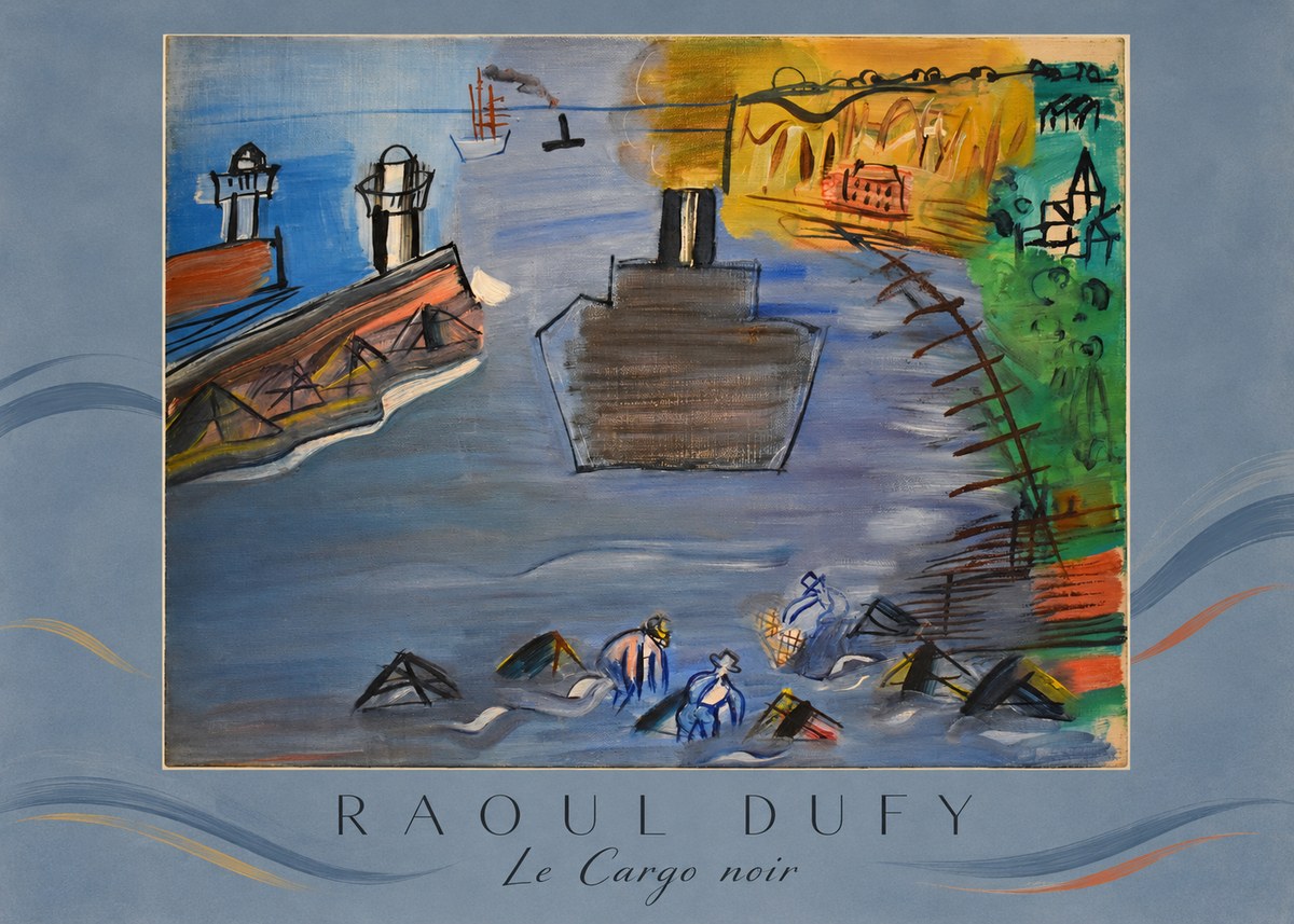 Raoul Dufy Le Cargo Noir No5 - Poszter