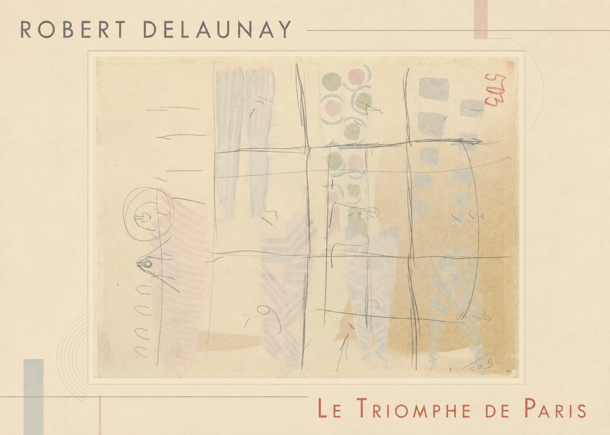 Robert Delaunay Le Triomphe De Paris I No1 - Poszter