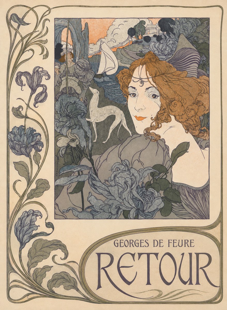 Georges de Feure Retour No2 - Poszter