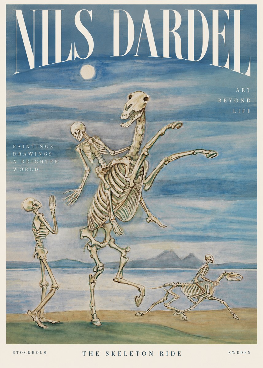 Nils Dardel The Dancer No3 - Poszter