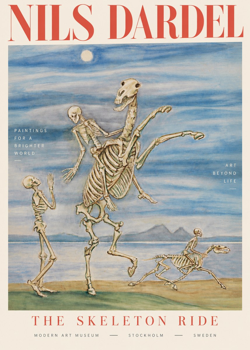 Nils Dardel The Dancer No4 - Poszter