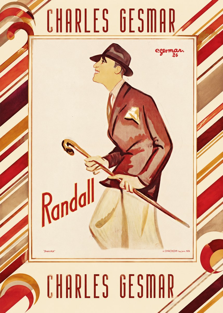 Charles Gesmar Randall I No4 - Poszter