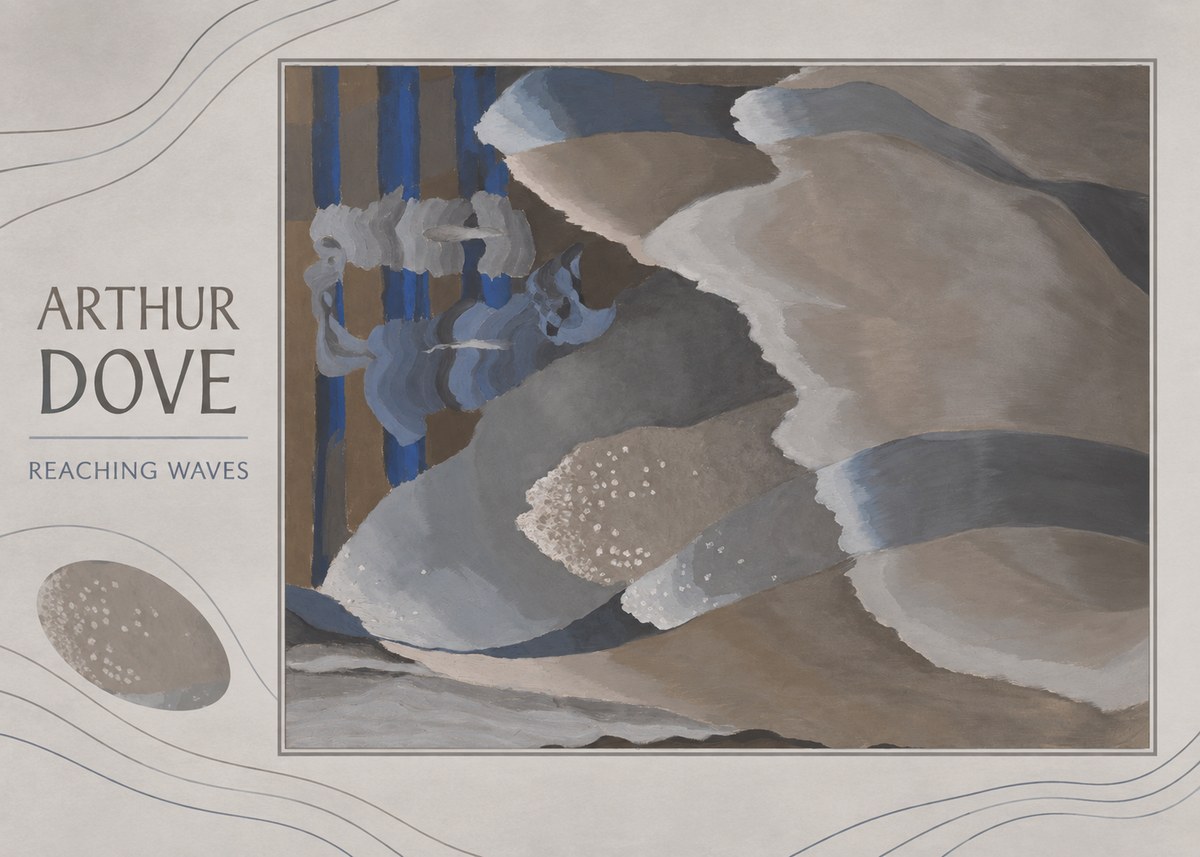 Arthur Dove Reaching Waves No3 - Poszter