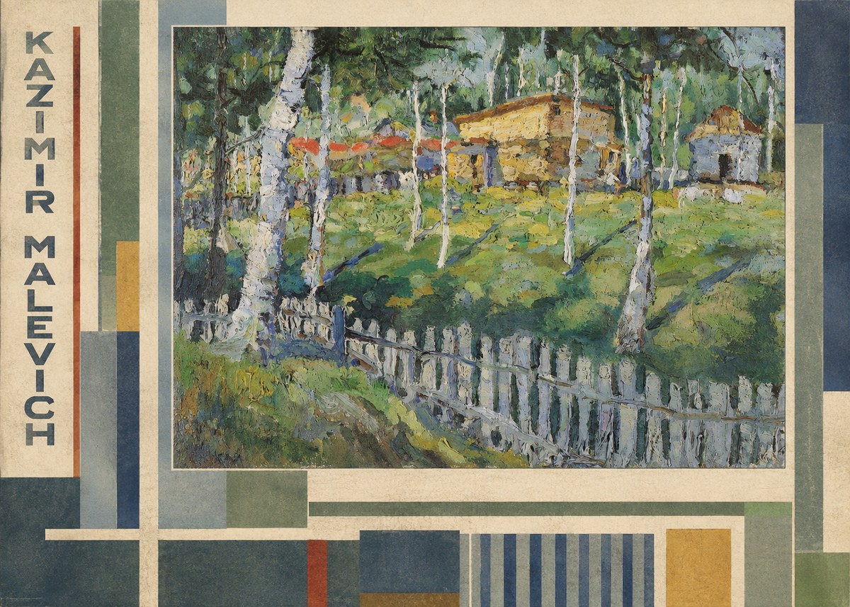 Kazimir Malevich Birch Grove No2 - Poszter
