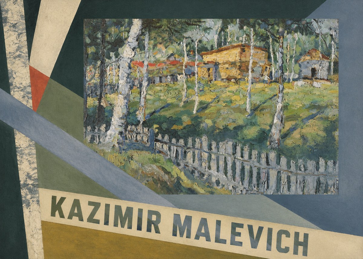 Kazimir Malevich Birch Grove No4 - Poszter