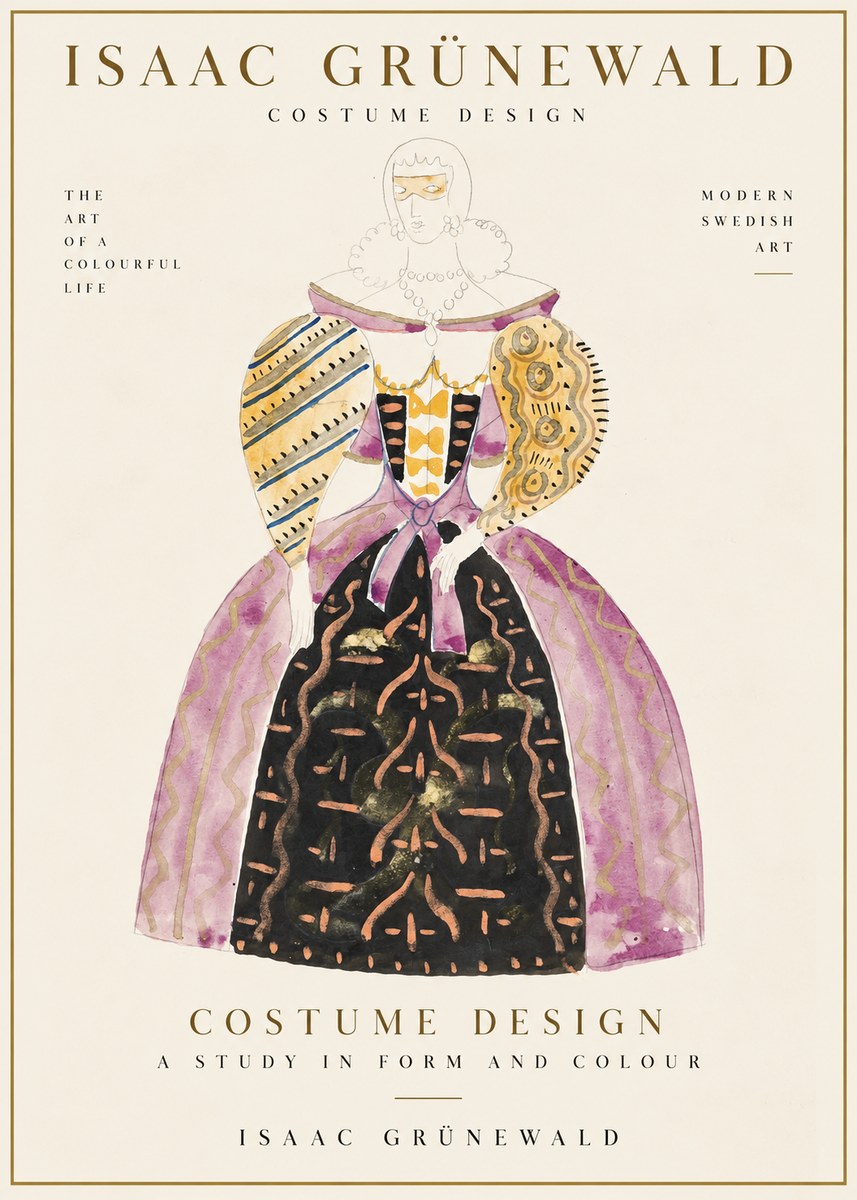 Isaac Grünewald Costume Design V No1 - Poszter