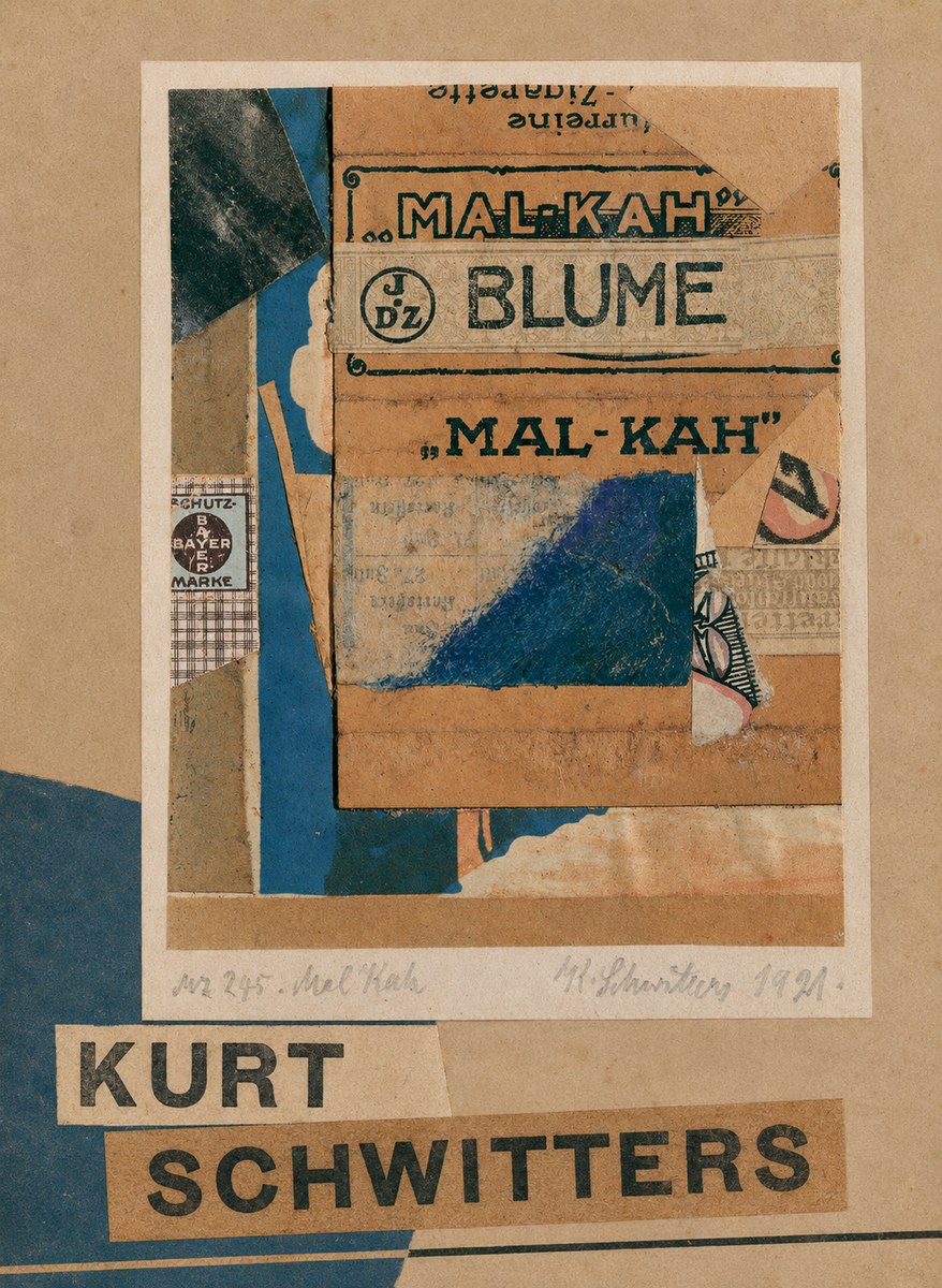 Kurt Schwitters Mal Kah No3 - Poszter
