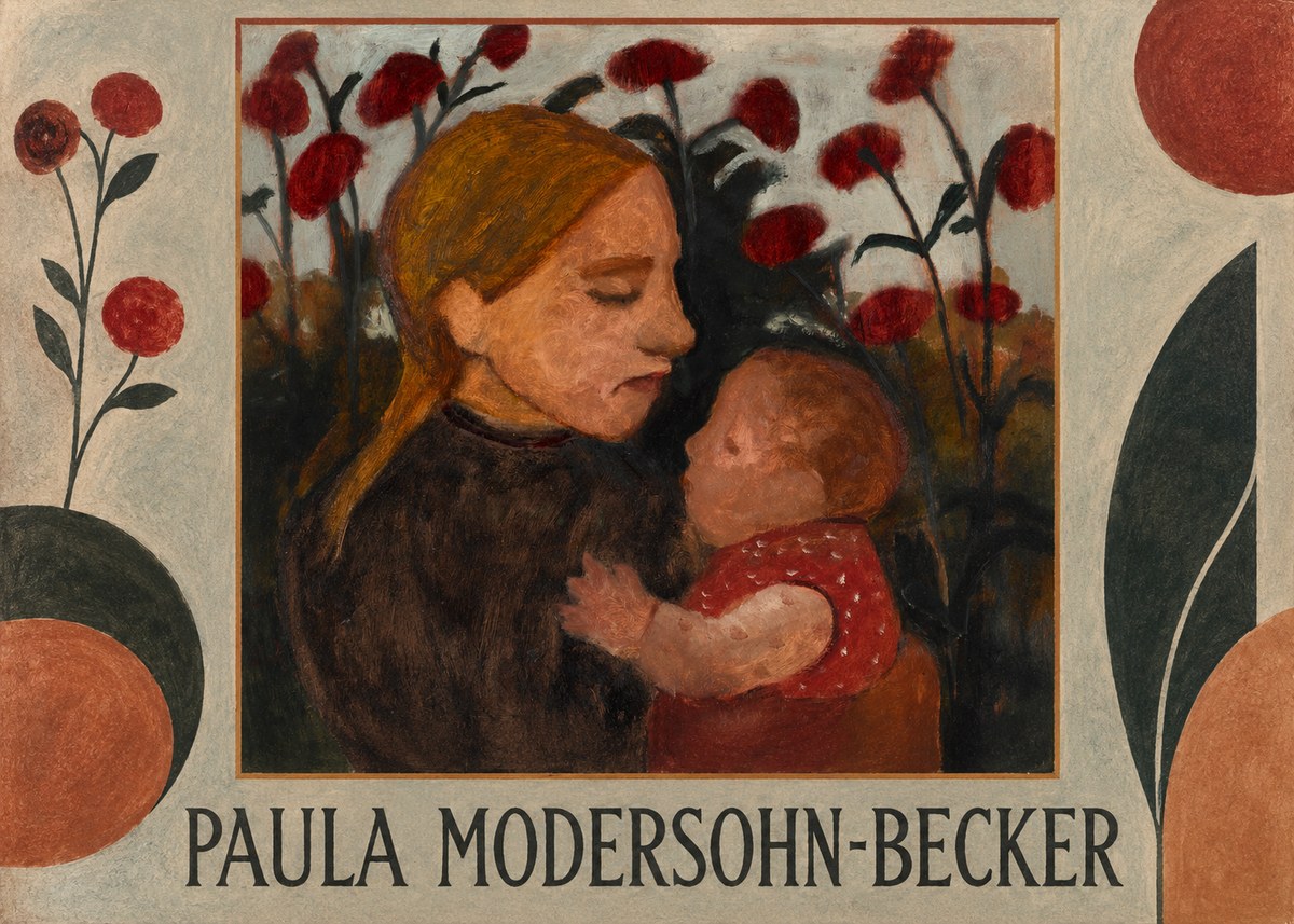 Paula Modersohn-Becker Mother and Child No1 - Poszter