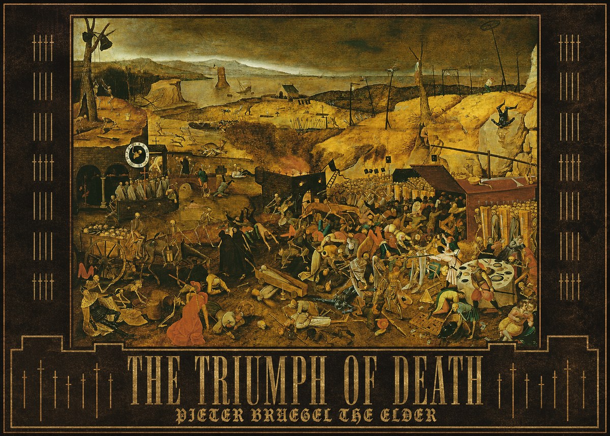 Pieter Bruegel The Triumph of Death I No3 - Poszter