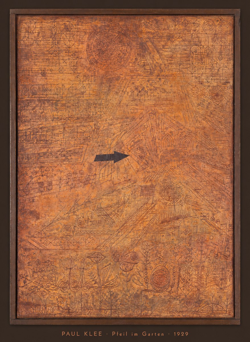 Paul Klee Pfeil Im Garten No4 - Poszter