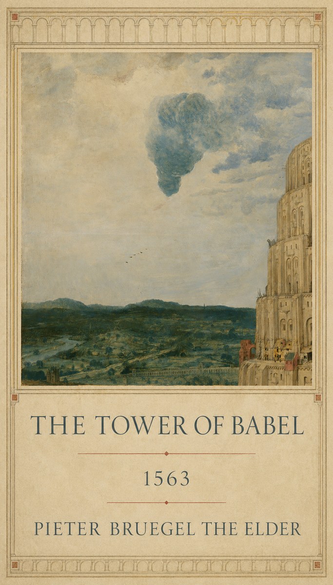 Pieter Bruegel The Tower of Babel VIII No1 - Poszter