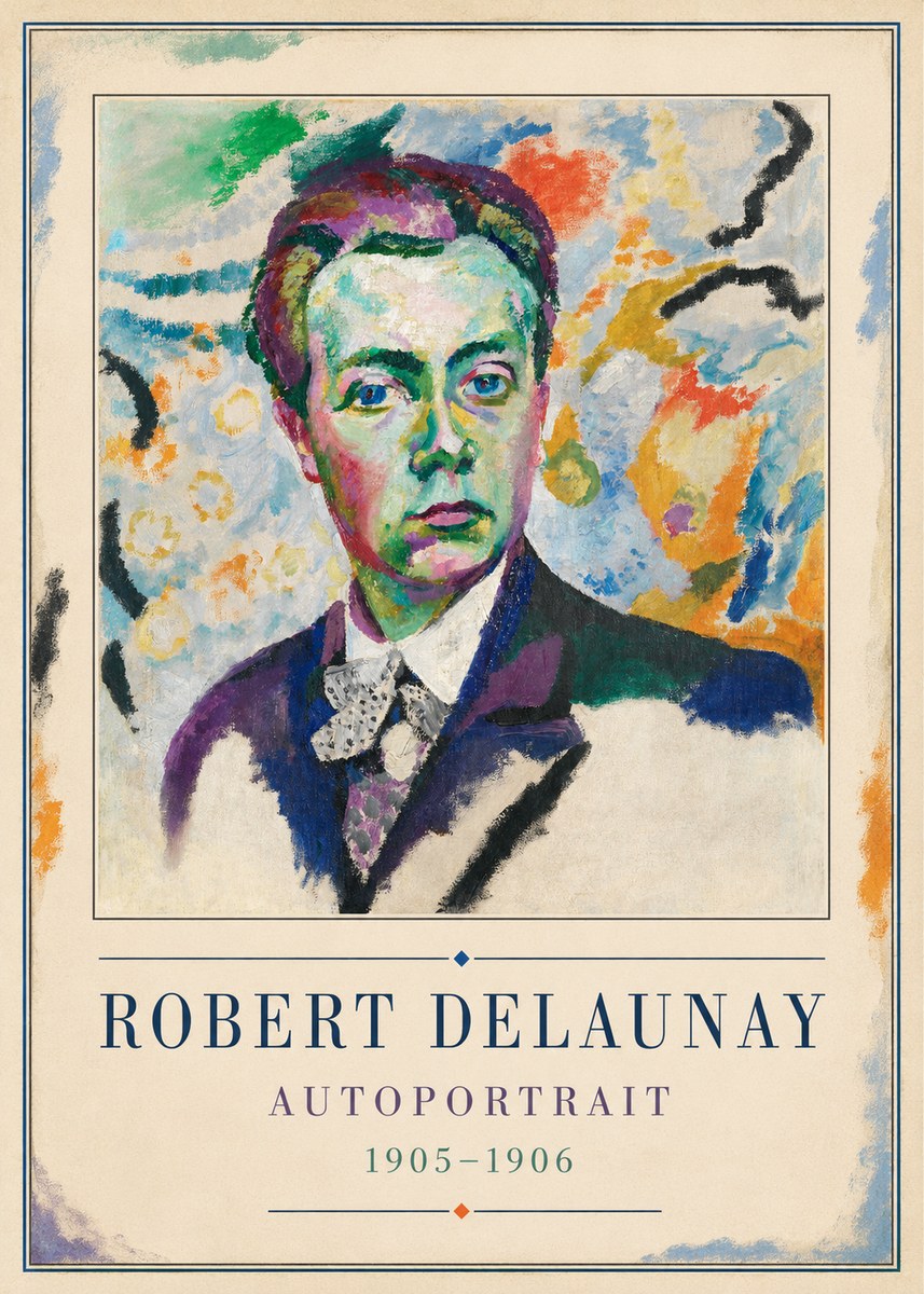 Robert Delaunay Autoportrait No2 - Poszter