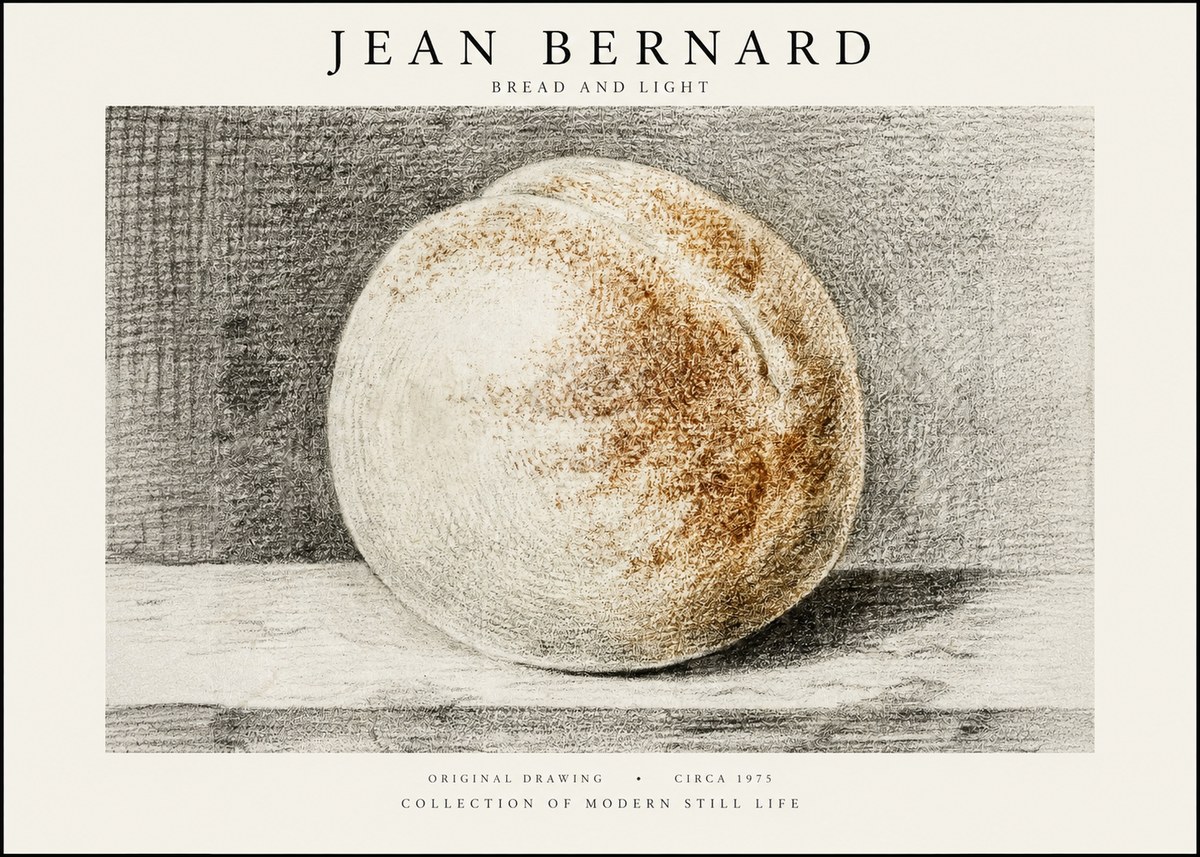 Jean Bernard Bread and Light No1 - Poszter