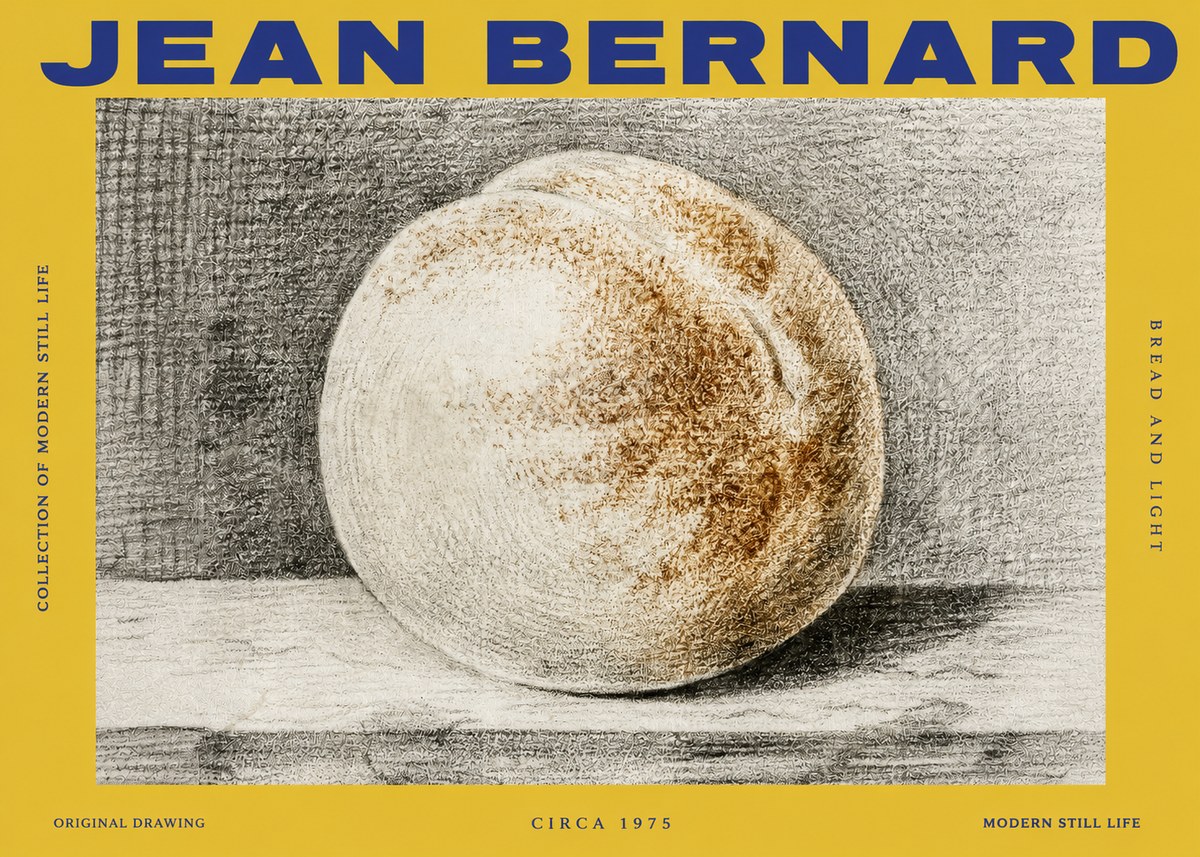 Jean Bernard Bread and Light No2 - Poszter