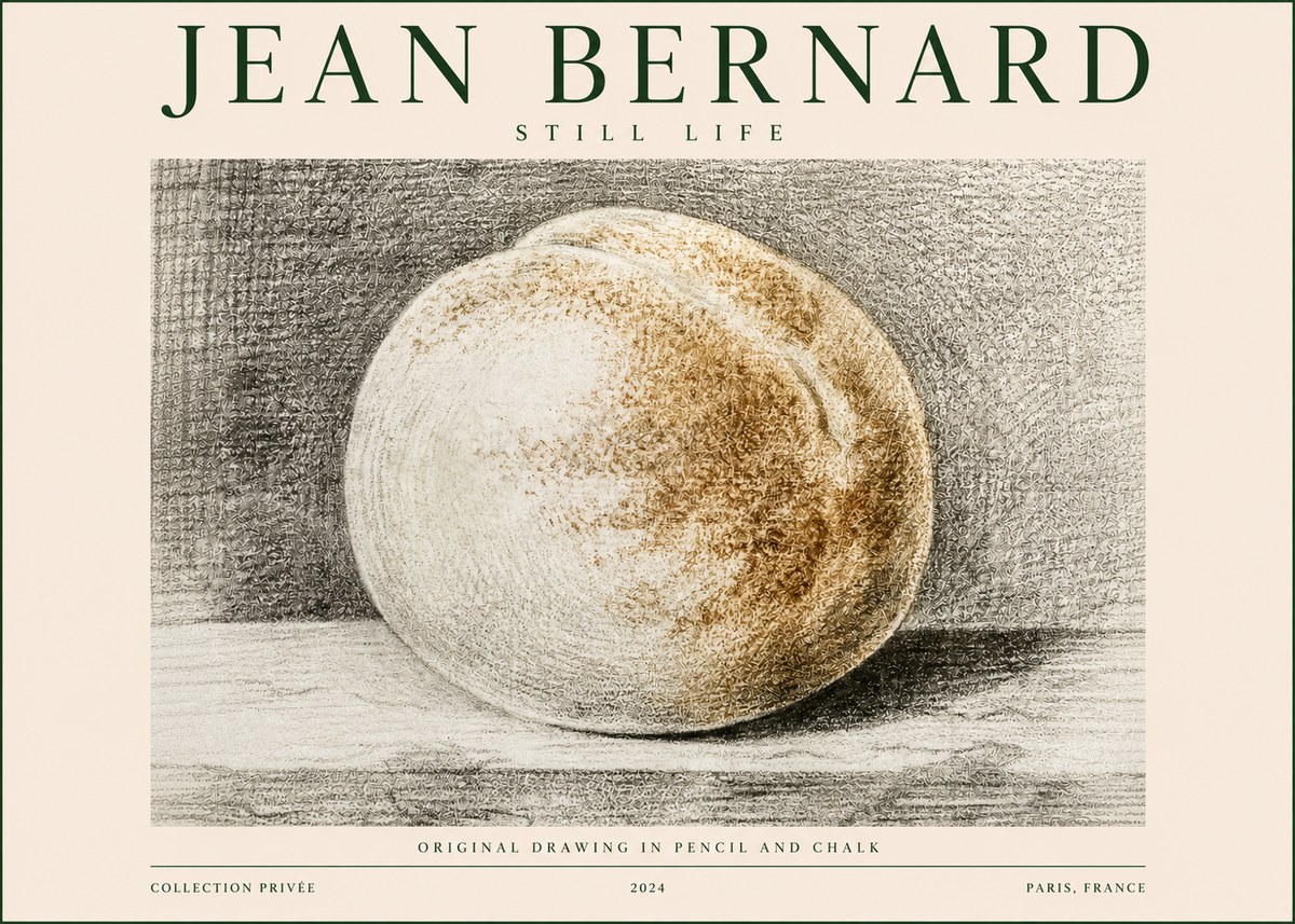 Jean Bernard Bread and Light No6 - Poszter