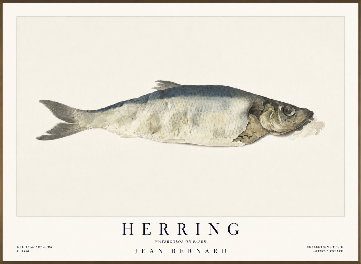 Jean Bernard Herring No1 - Poszter