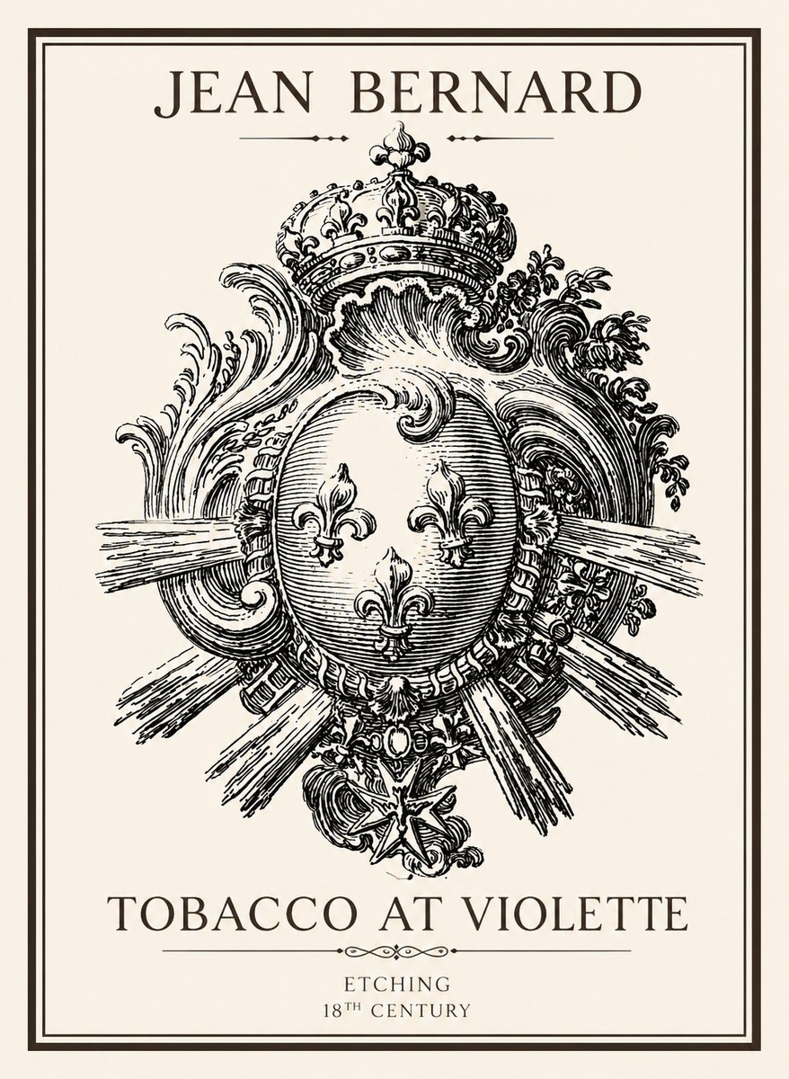 Jean Bernard Tobacco at Violette No1 - Poszter