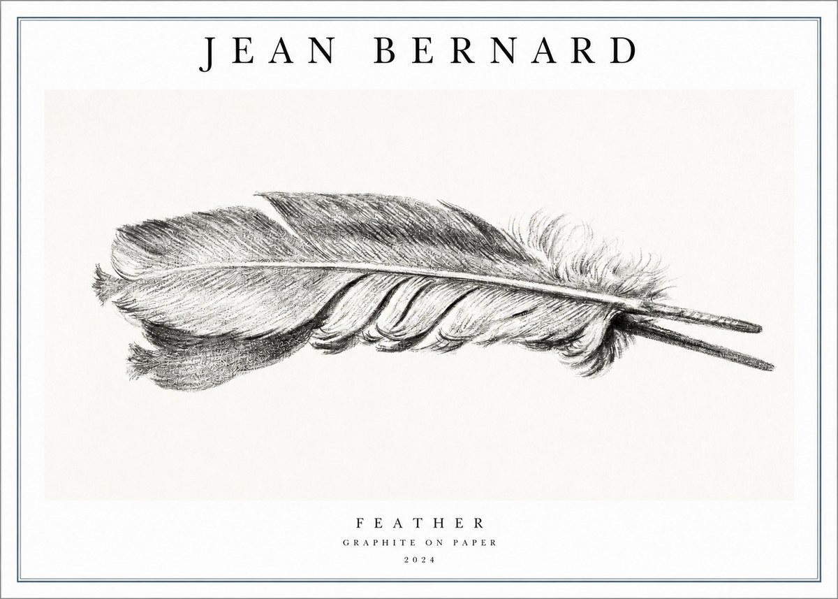 Jean Bernard Feather No1 - Poszter