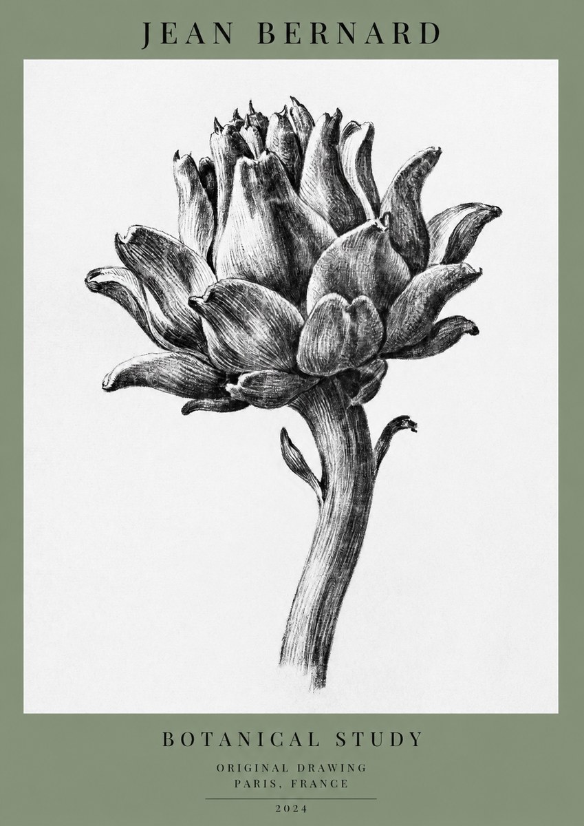 Jean Bernard Botanical Study No1 - Poszter