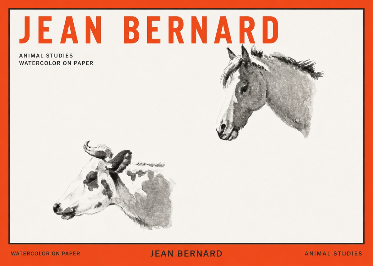 Jean Bernard Animal Studies No3 - Poszter
