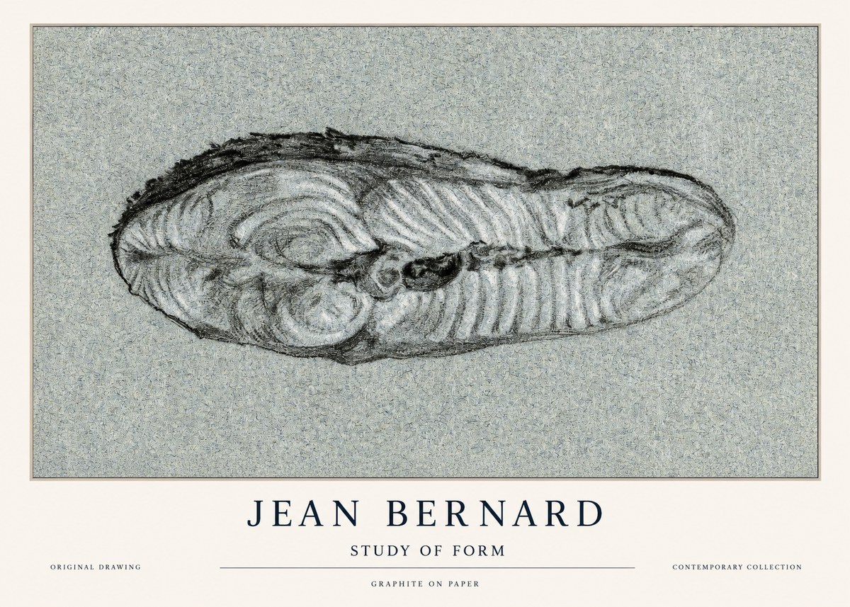 Jean Bernard Study of Form I No1 - Poszter