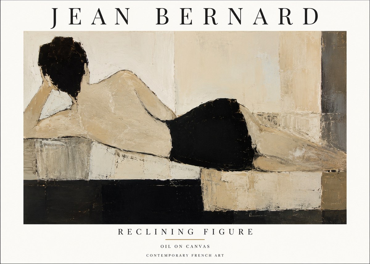 Jean Bernard Study of a Horse VIII No3 - Poszter