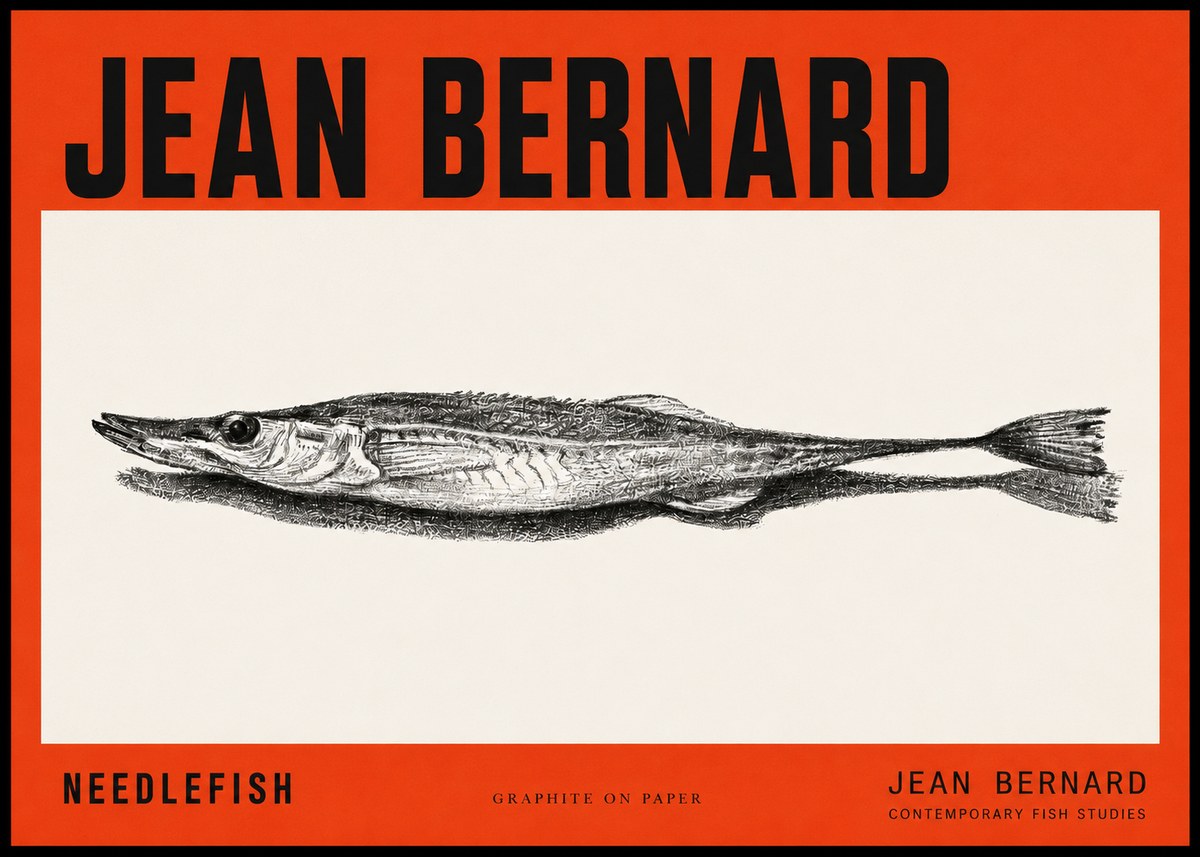 Jean Bernard Needlefish No2 - Poszter