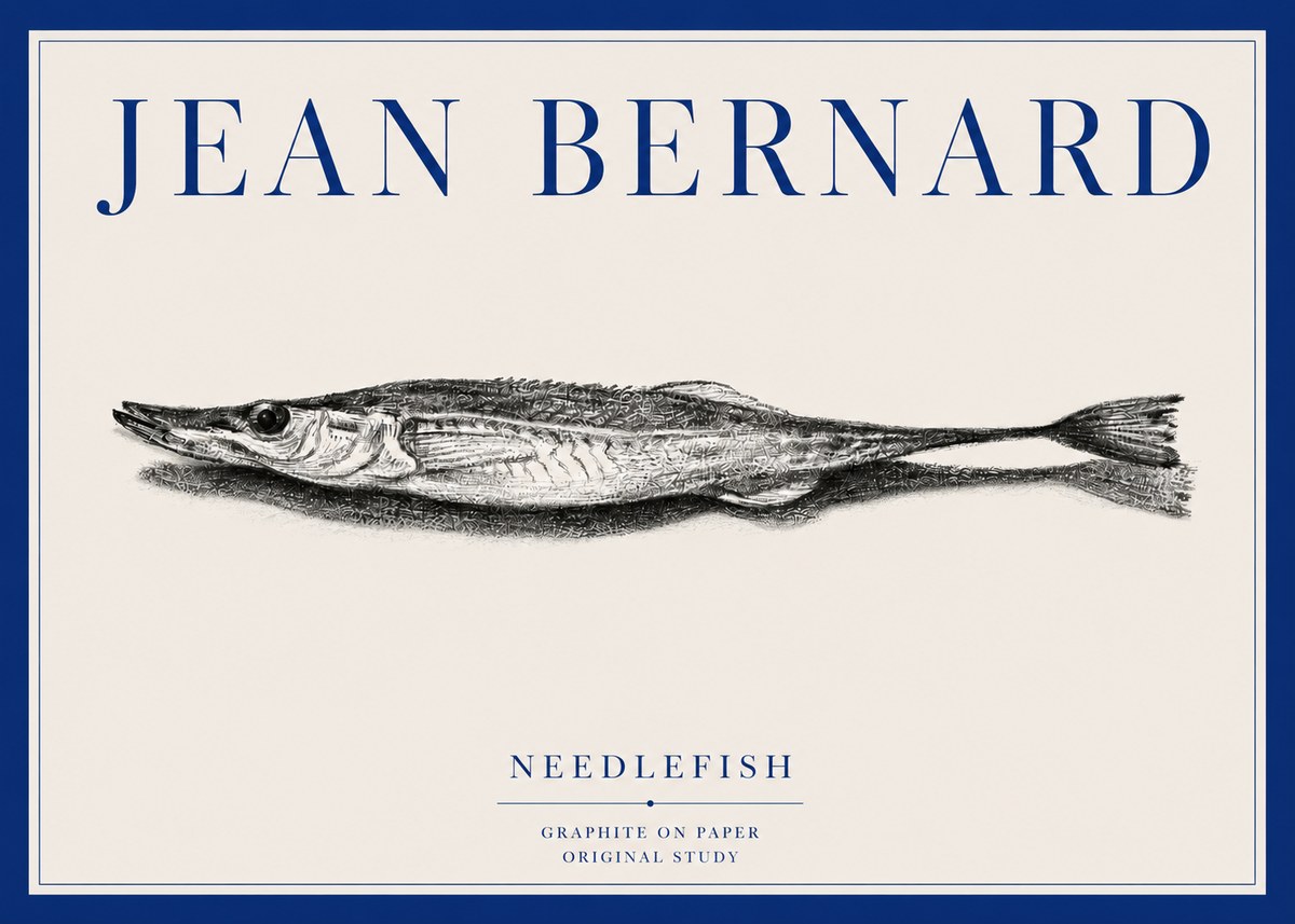 Jean Bernard Needlefish No3 - Poszter