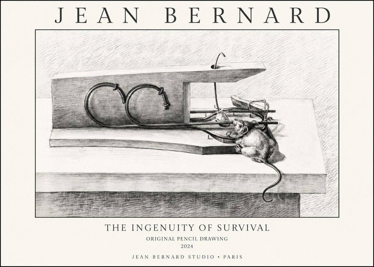 Jean Bernard The Ingenuity of Survival No1 - Poszter