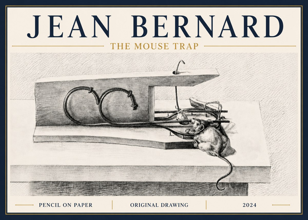Jean Bernard The Ingenuity of Survival No6 - Poszter