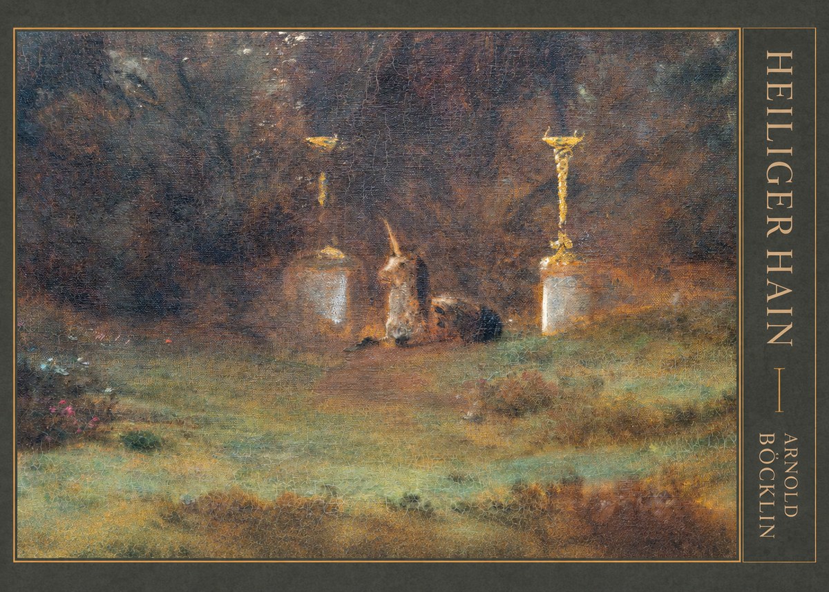 Arnold Böcklin Heiliger Hain No4 - Poszter