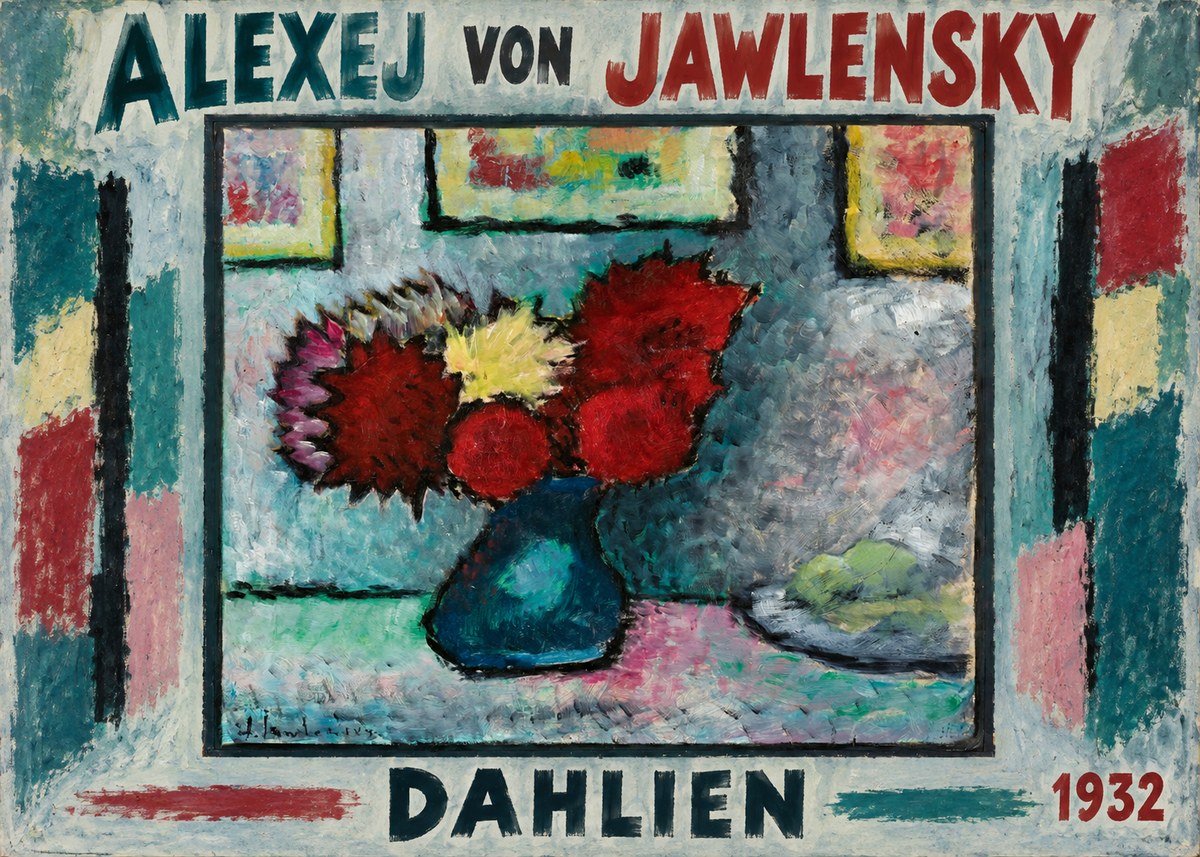 Alexej von Jawlensky Dahlien No1 - Poszter