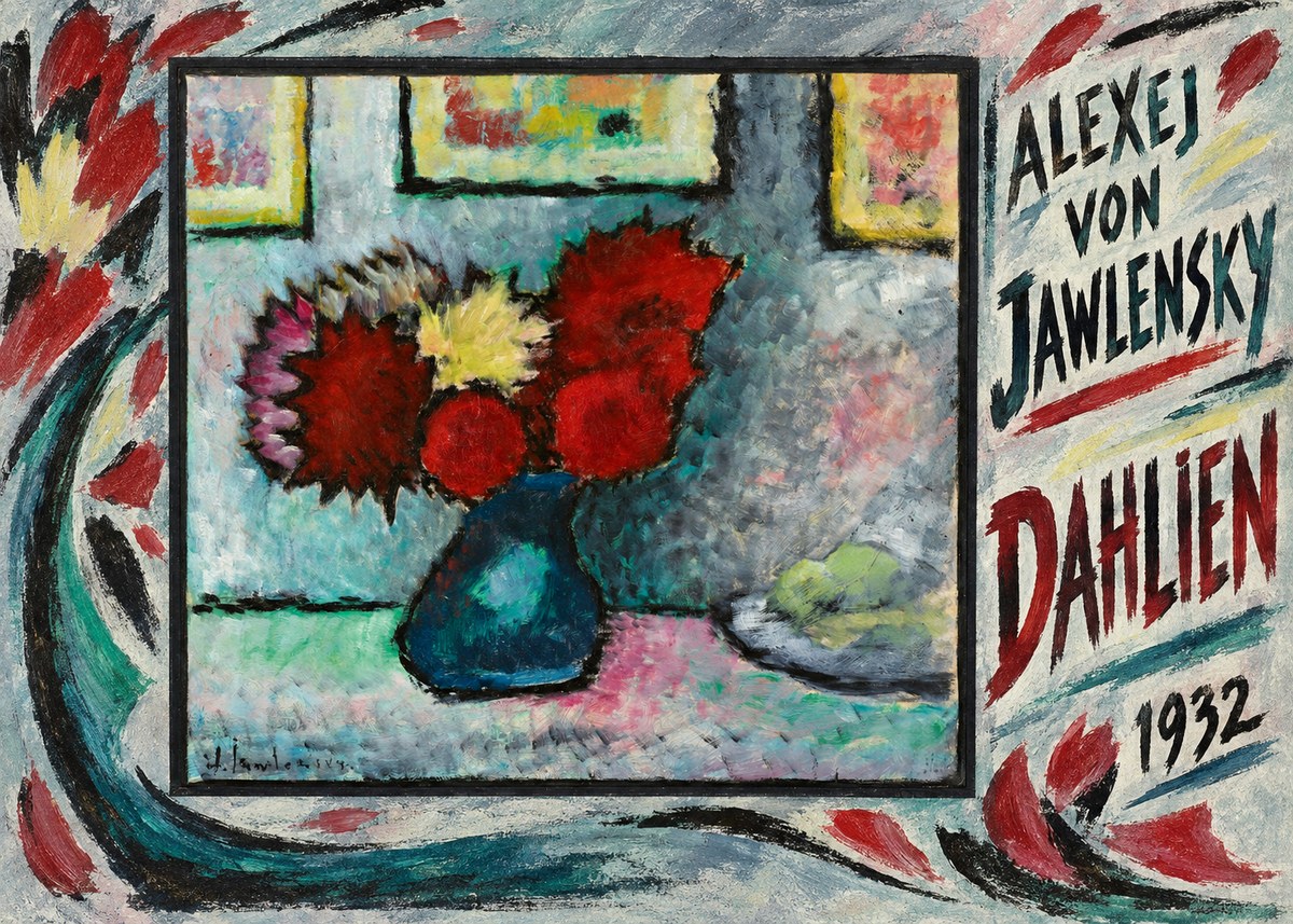 Alexej von Jawlensky Dahlien No6 - Poszter