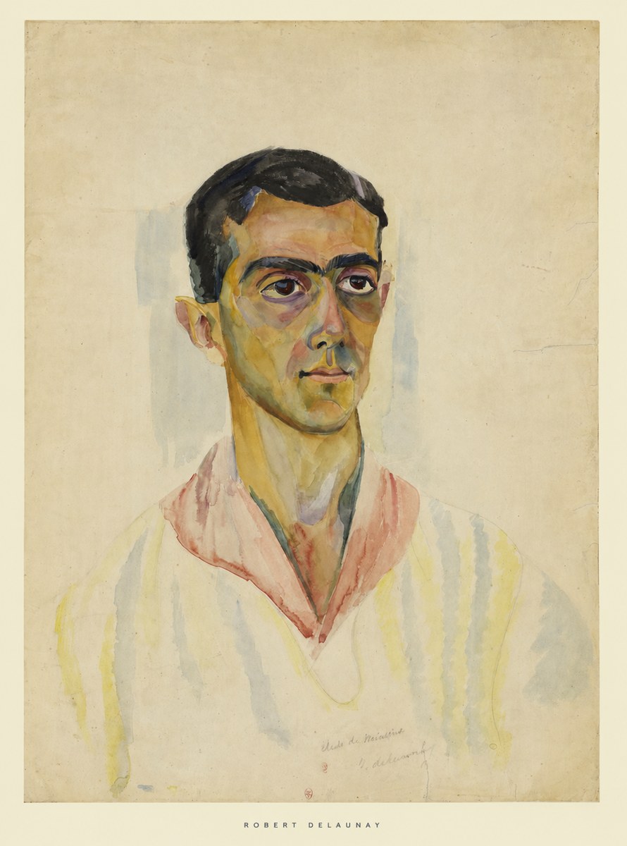 Robert Delaunay Portrait De Léonide Massine No6 - Poszter