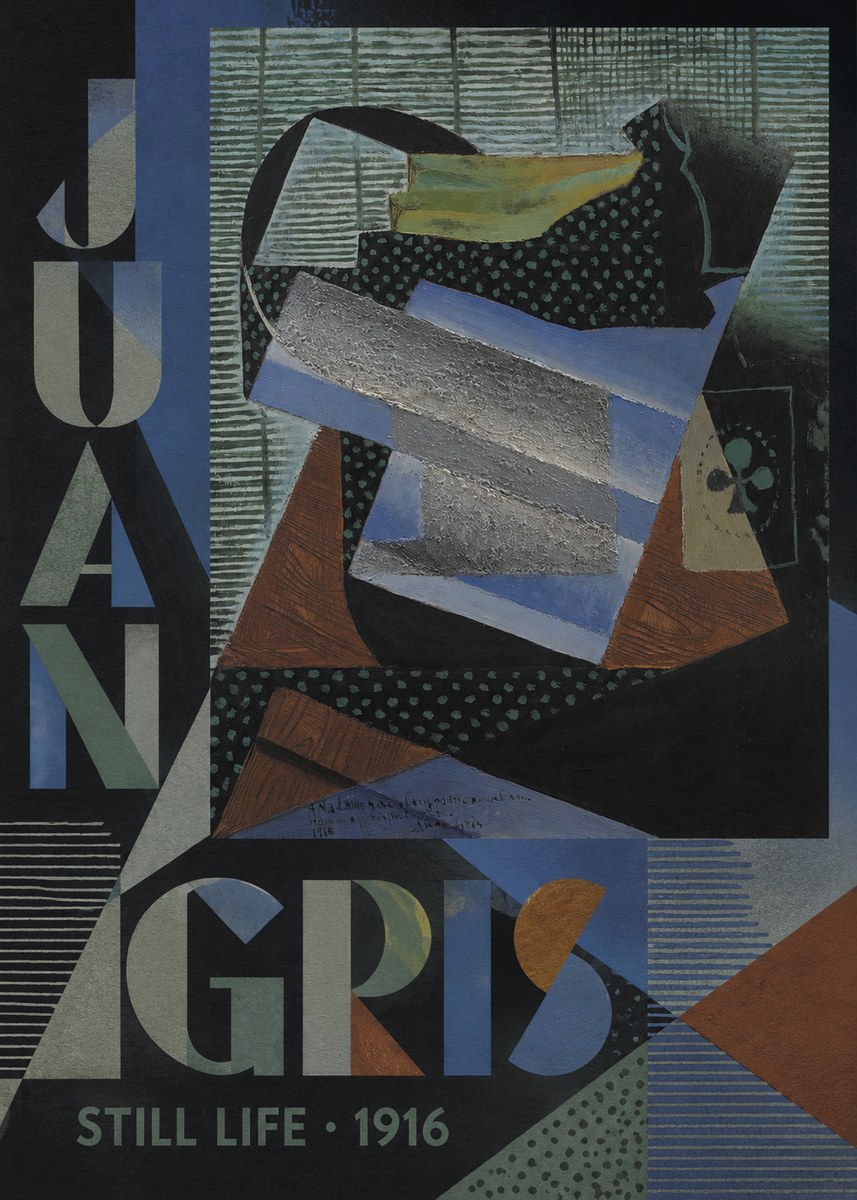 Juan Gris Still Life II No2 - Poszter