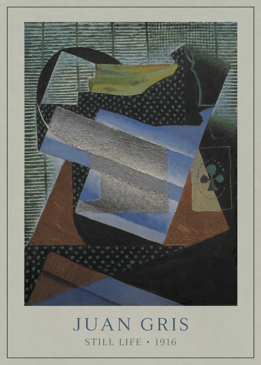 Juan Gris Still Life II No3 - Poszter