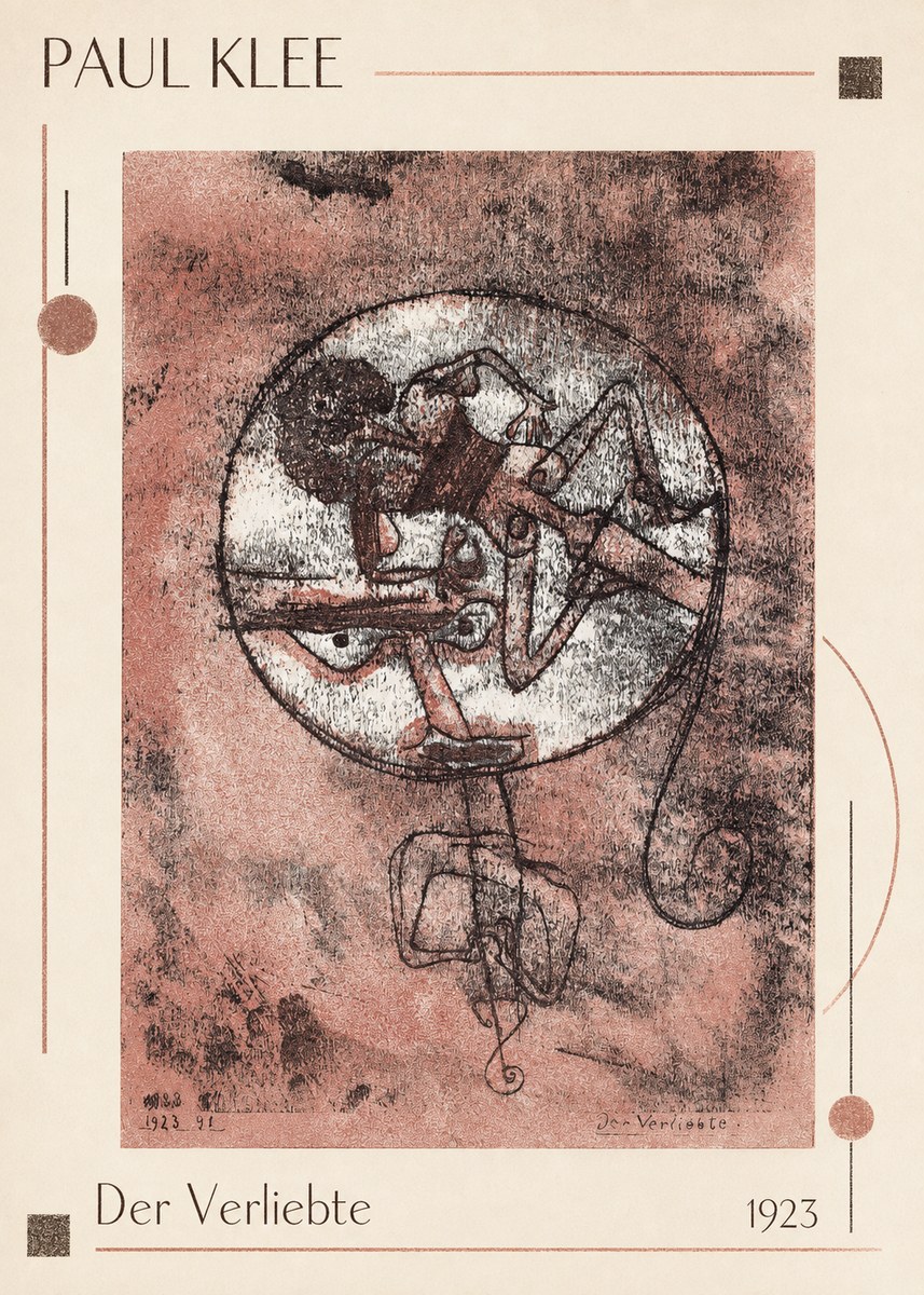 Paul Klee Der Verliebte I No1 - Poszter