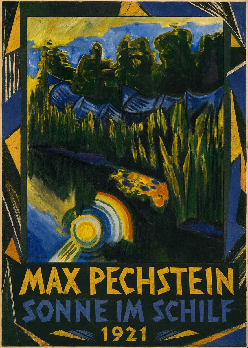 Max Pechstein Sonne Im Schilf No1 - Poszter